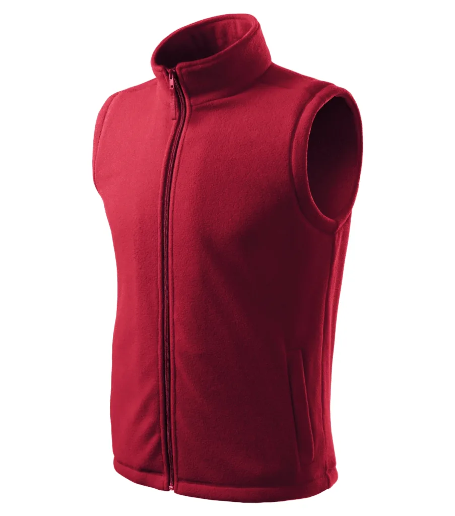 Fleece vesta RIMECK Next 518, unisex, marlboro červená