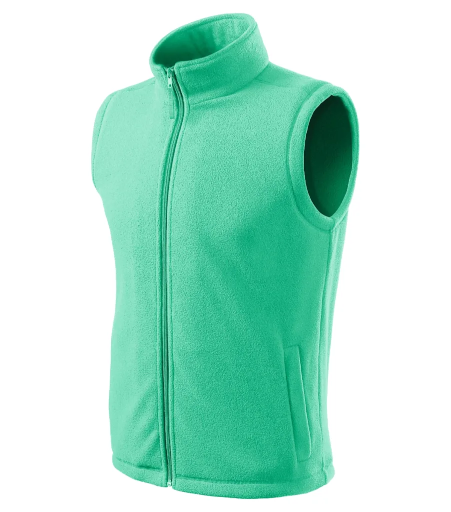 Fleece vesta RIMECK Next 518, unisex, mátová