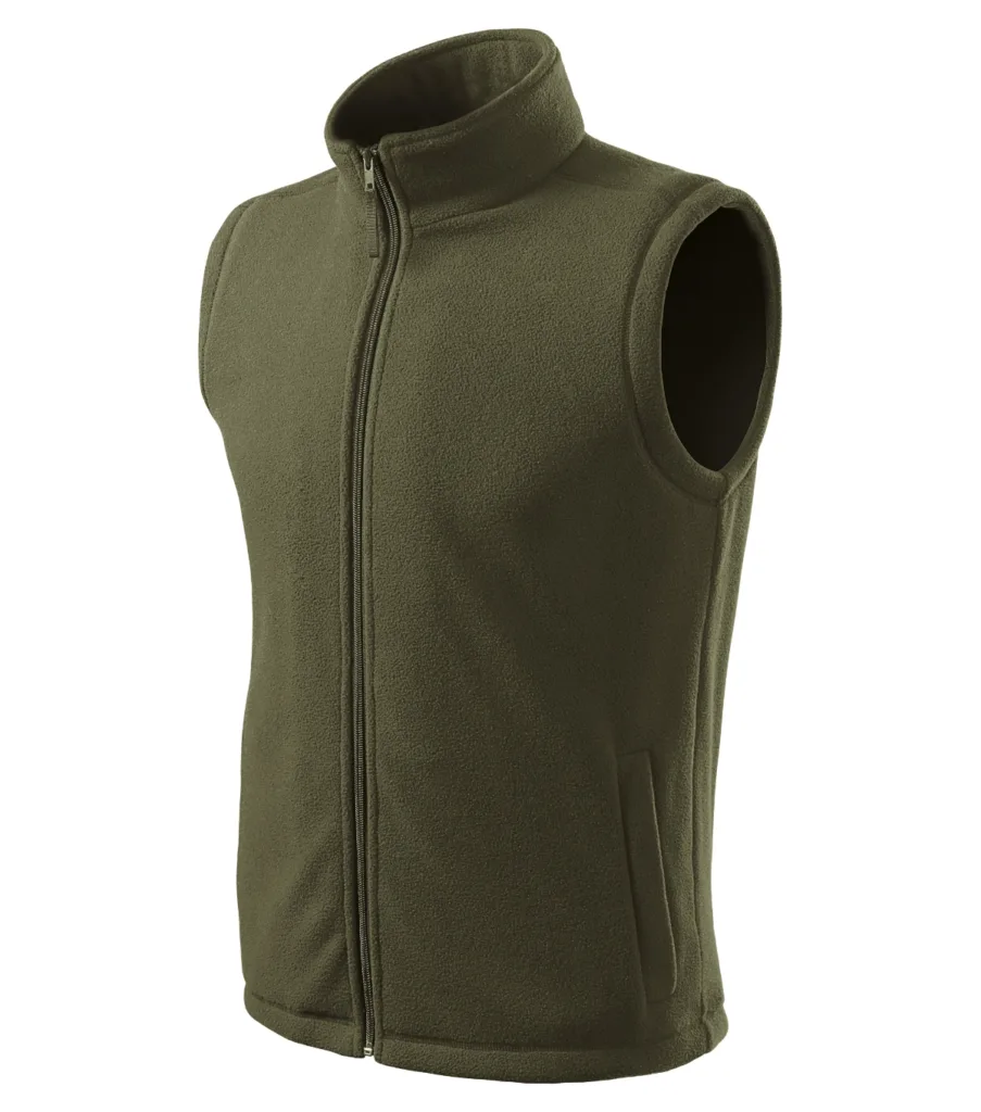 Fleece vesta RIMECK Next 518, unisex, military