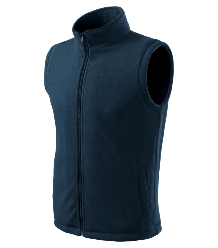 Fleece vesta RIMECK Next 518, unisex, námořní modrá