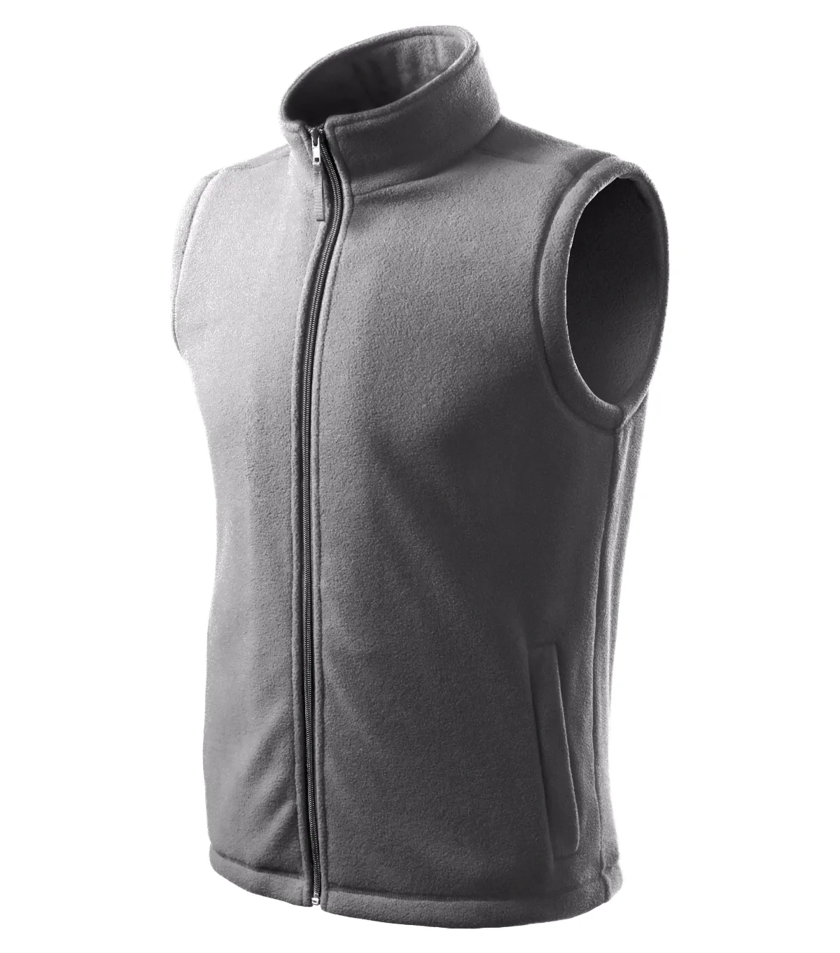 Fleece vesta RIMECK Next 518, unisex, ocelově šedá