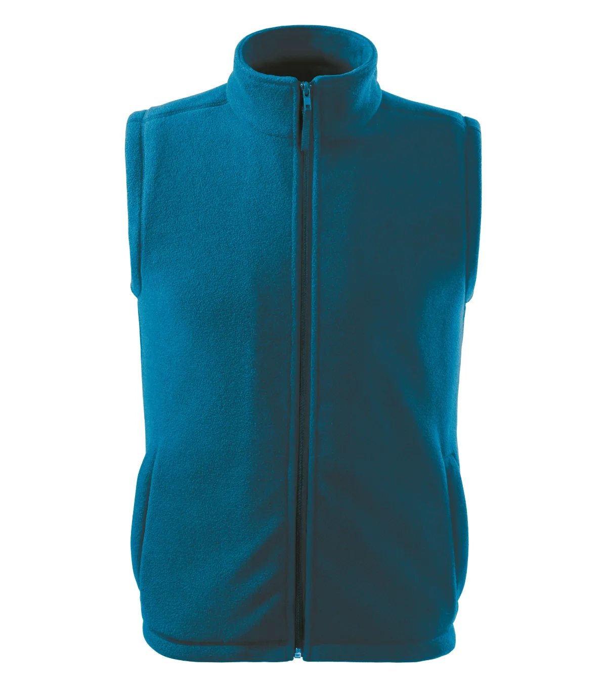 Fleece vesta RIMECK Next 518, unisex, petrolejová - Obrázek 2