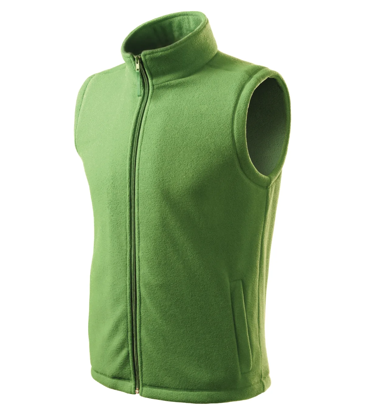 Fleece vesta RIMECK Next 518, unisex, trávově zelená