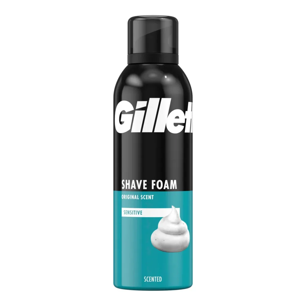 Gillette pěna na holení 200ml Sensitive Skin