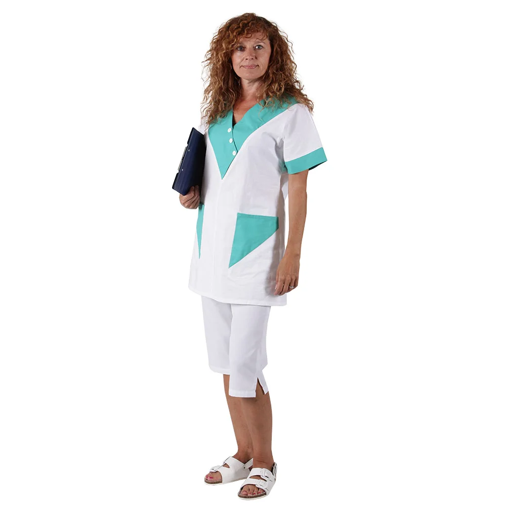 Halena TRADETEX 0287, dámská, 145 g/m2, výška 170 cm, bílá, pohled 3
