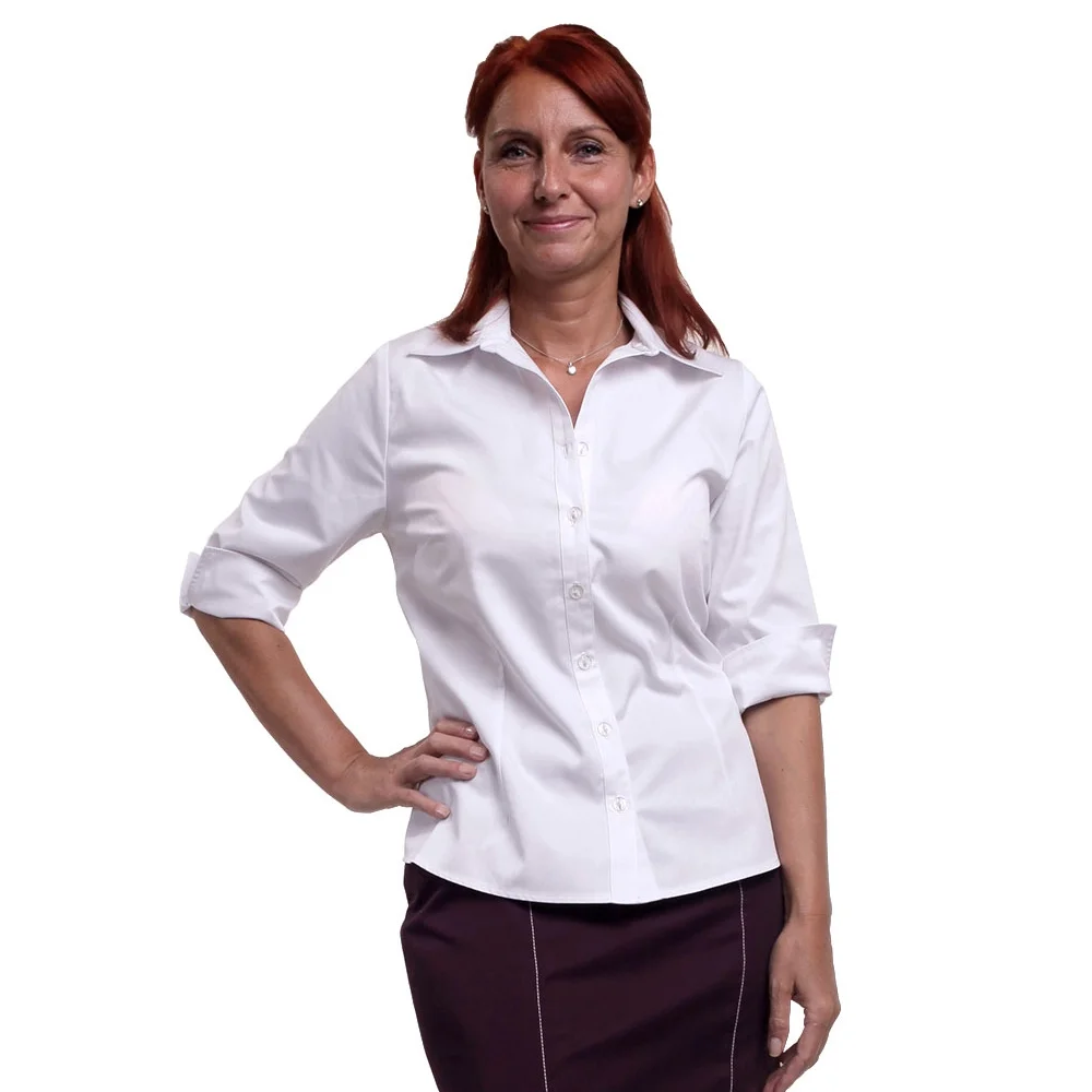 Halenka TRADETEX LAURA, dámská, bílá