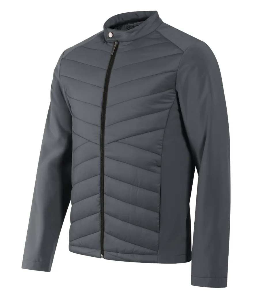Hybridní bunda MALFINI Premium Cross 555, pánská, light anthracite