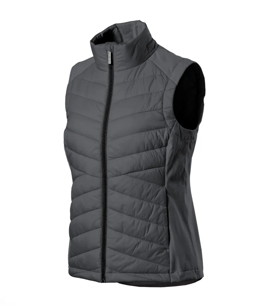 Hybridní vesta MALFINI Premium Cross 558, dámská, light anthracite