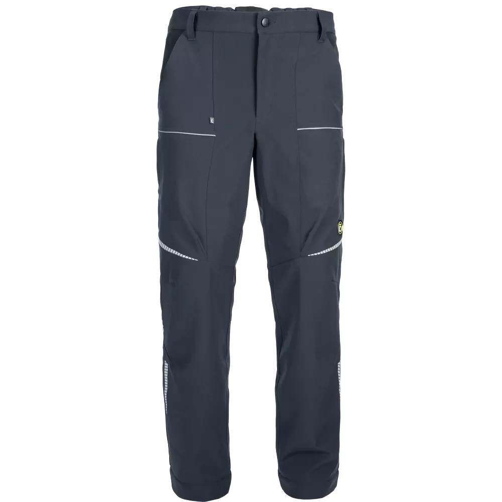 Kalhoty CERVA STIRLING STRETCH softshell zimní, černá
