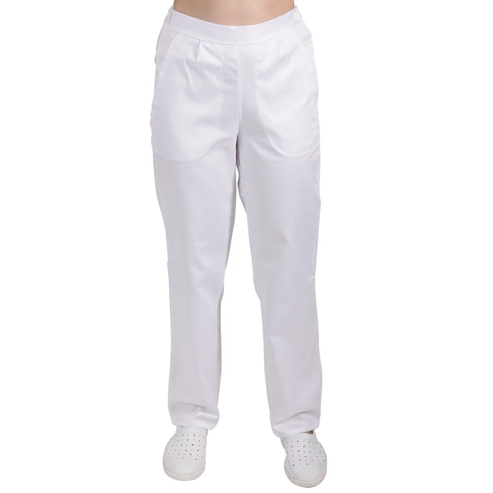 Kalhoty TRADETEX 0476, dámské, výška 158 cm, bílá, pohled 2