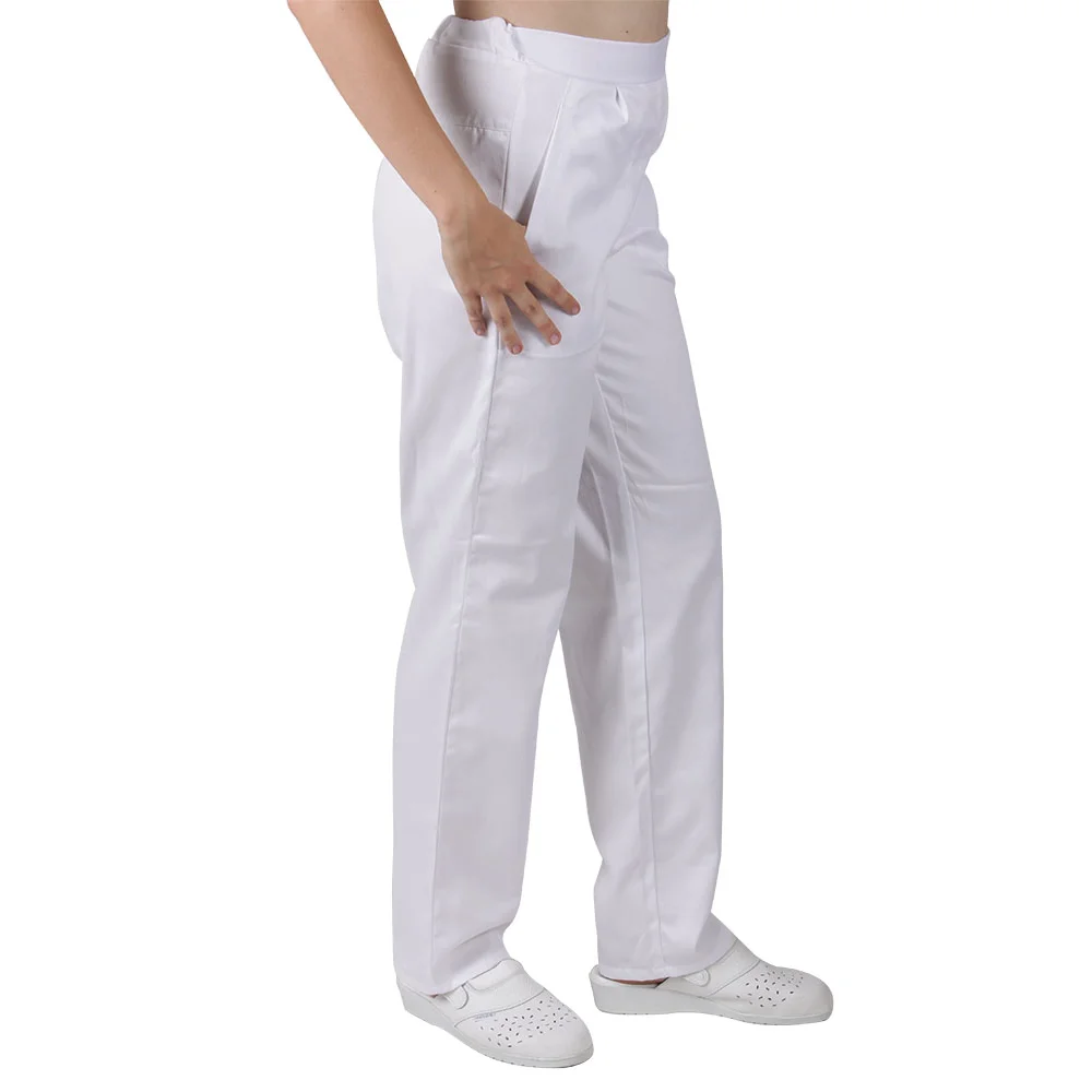 Kalhoty TRADETEX 0476, dámské, výška 158 cm, bílá, pohled 4