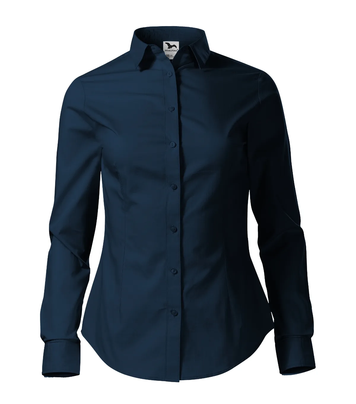 Košile MALFINI Style LS 229, dámská, námořní modrá - Obrázek 2