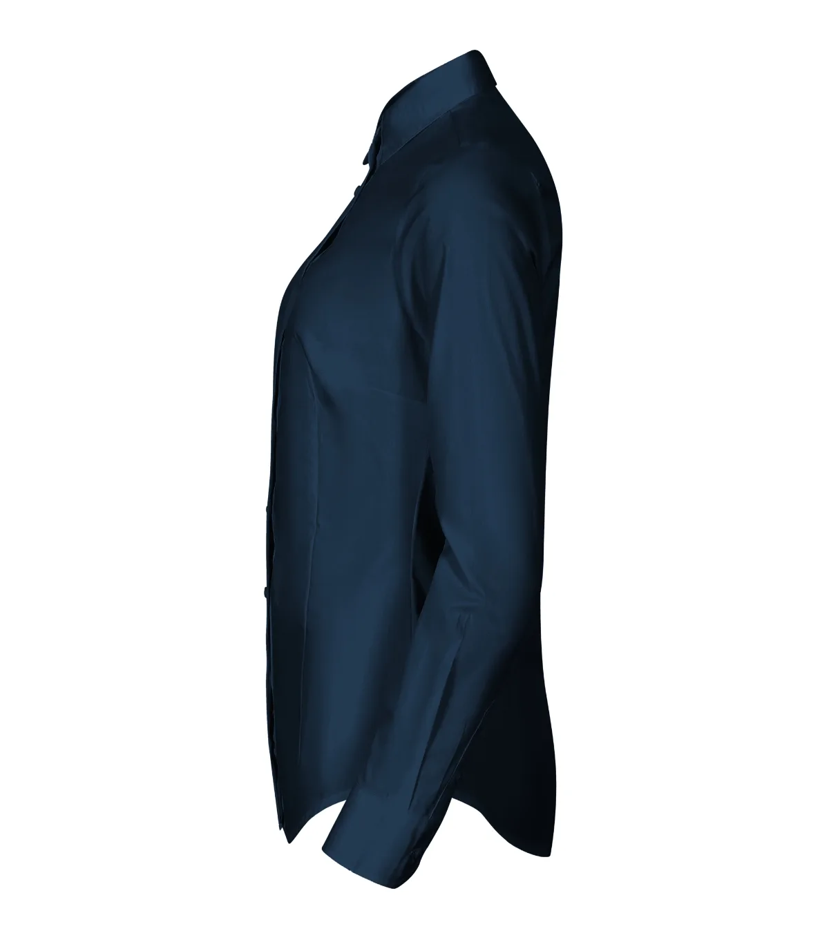 Košile MALFINI Style LS 229, dámská, námořní modrá - Obrázek 3