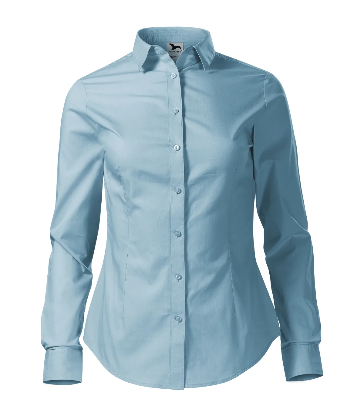 Košile MALFINI Style LS 229, dámská, nebesky modrá - Obrázek 2