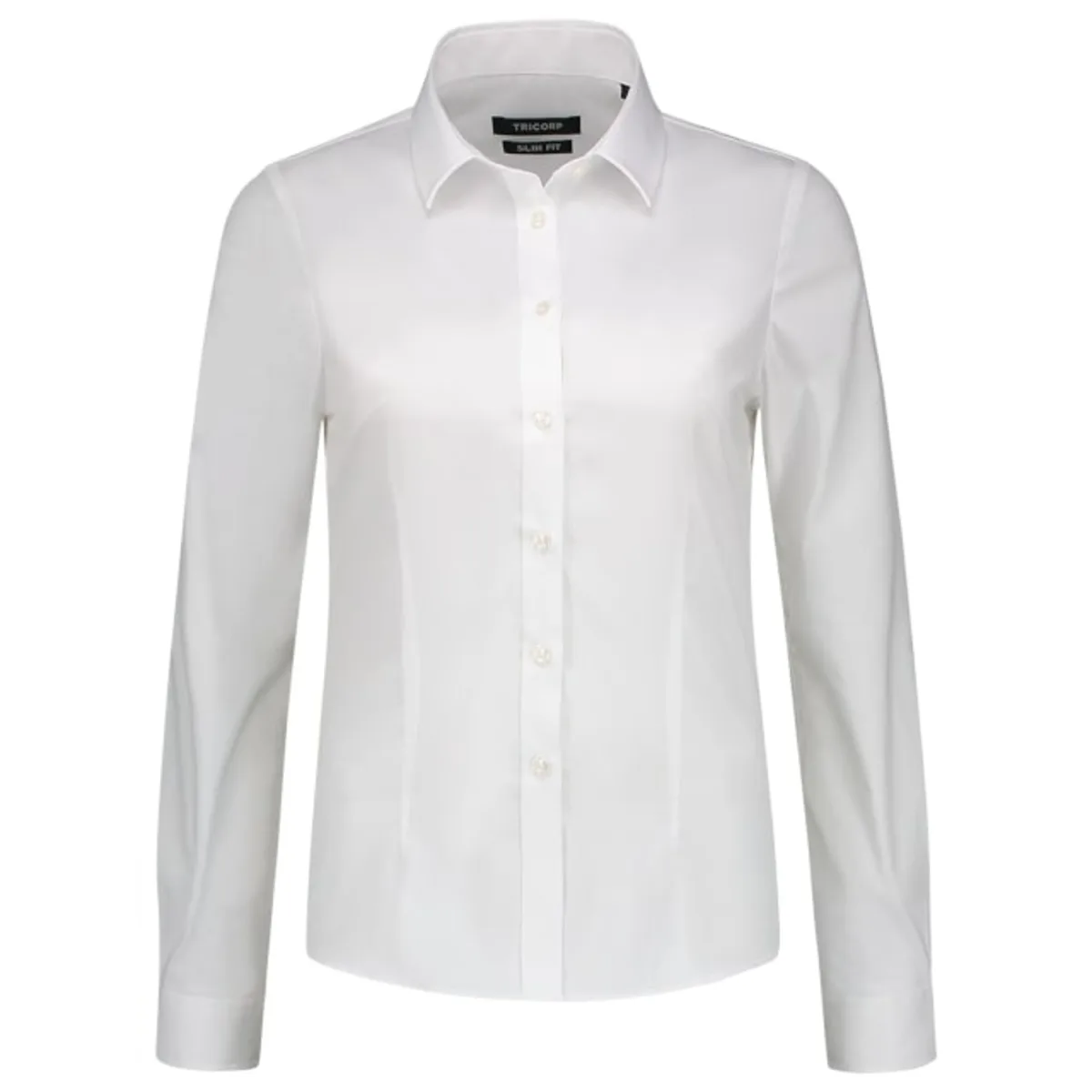 Košile TRICORP Fitted Stretch Blouse T24, dámská, bílá - Obrázek 2