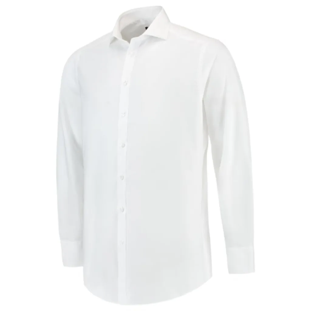 Košile TRICORP Fitted Stretch Shirt T23, pánská, bílá