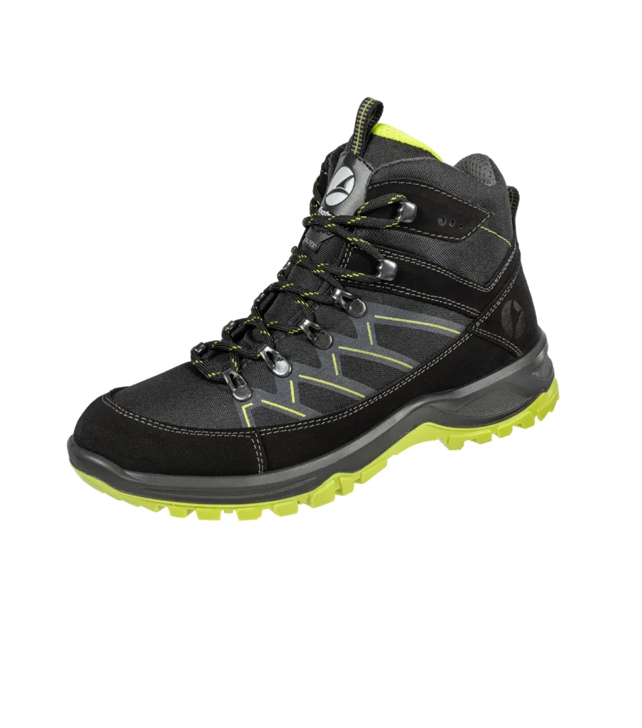 Kotníková obuv ALBATROS ARDEN BLACK CTX MID S40, unisex, černá