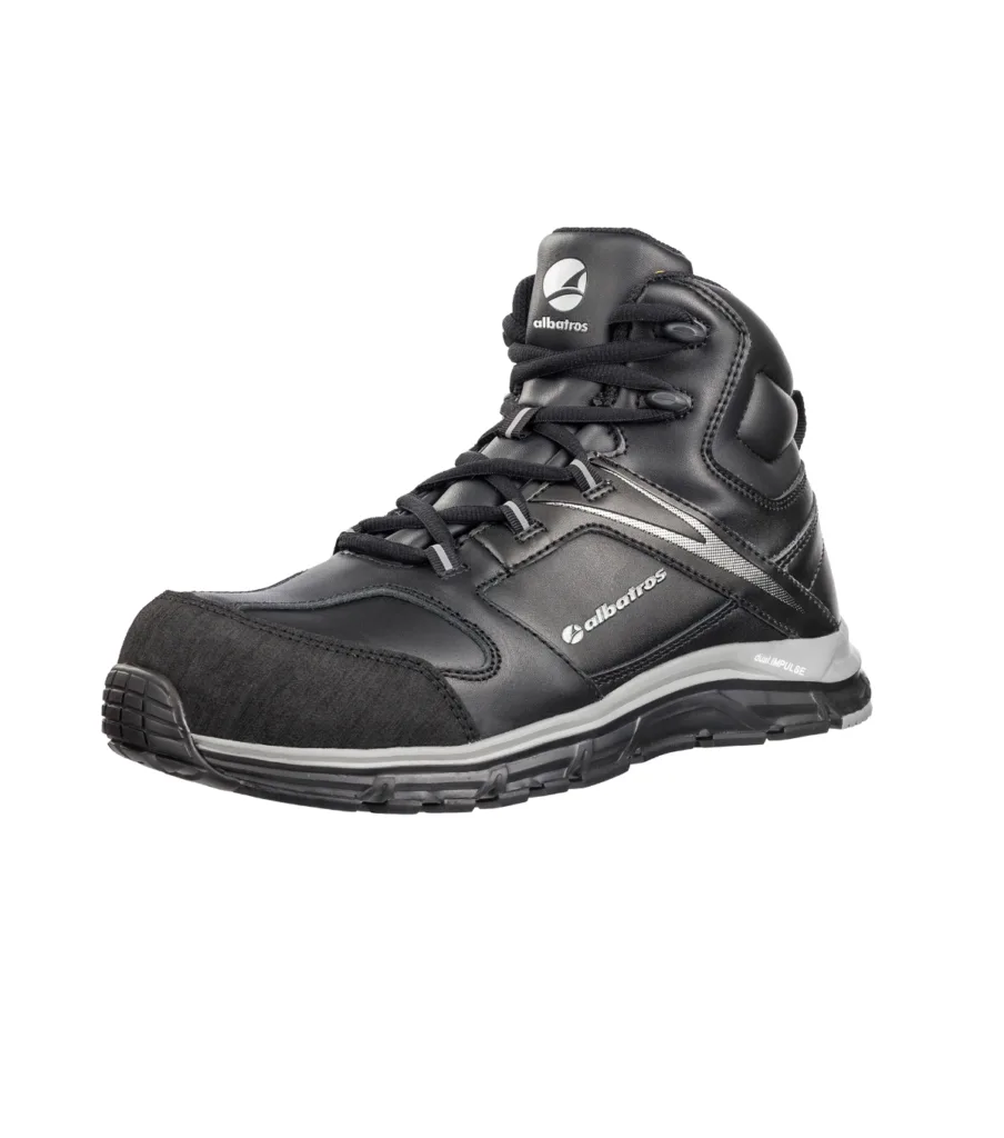 Kotníková obuv ALBATROS VIGOR IMPULSE MID S35, pánská, černá