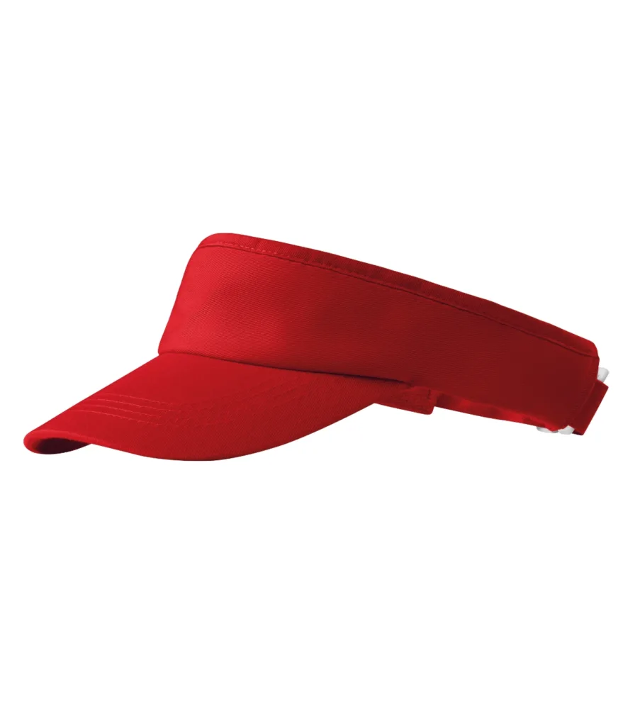 Kšilt MALFINI Sunvisor 310, unisex, červená