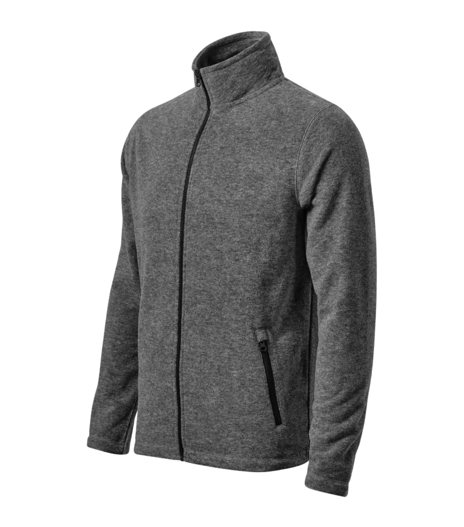Micro fleece MALFINI Factor 852, pánský, černý melír