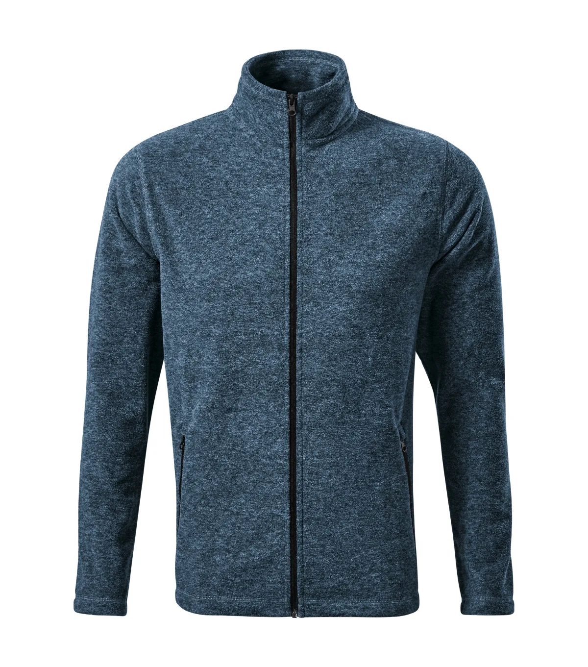 Micro fleece MALFINI Factor 852, pánský, tmavý denim melír - Obrázek 2
