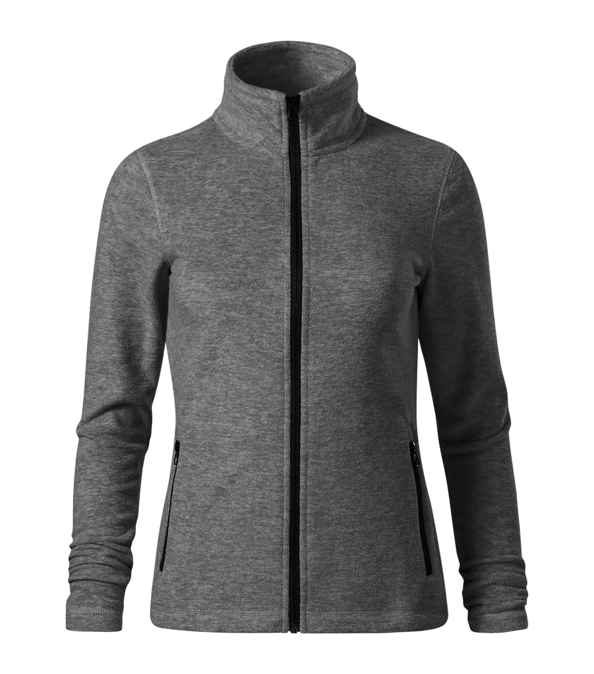Micro fleece MALFINI Factor 853, dámský, černý melír - Obrázek 2
