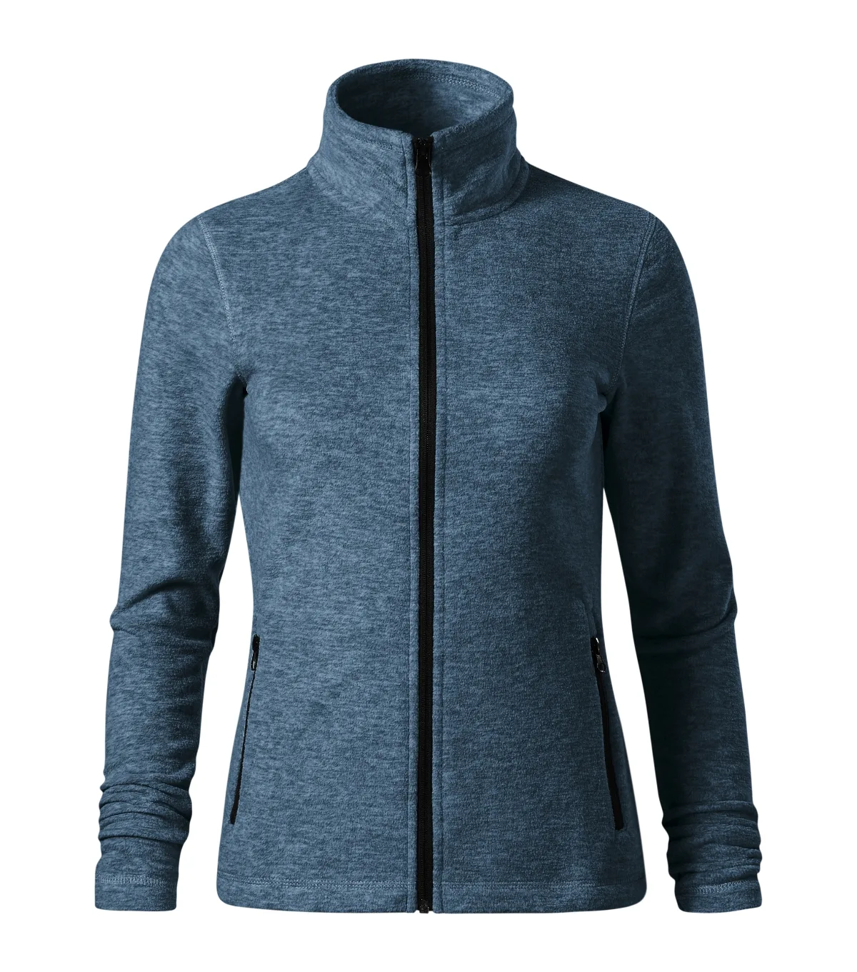 Micro fleece MALFINI Factor 853, dámský, tmavý denim melír - Obrázek 2