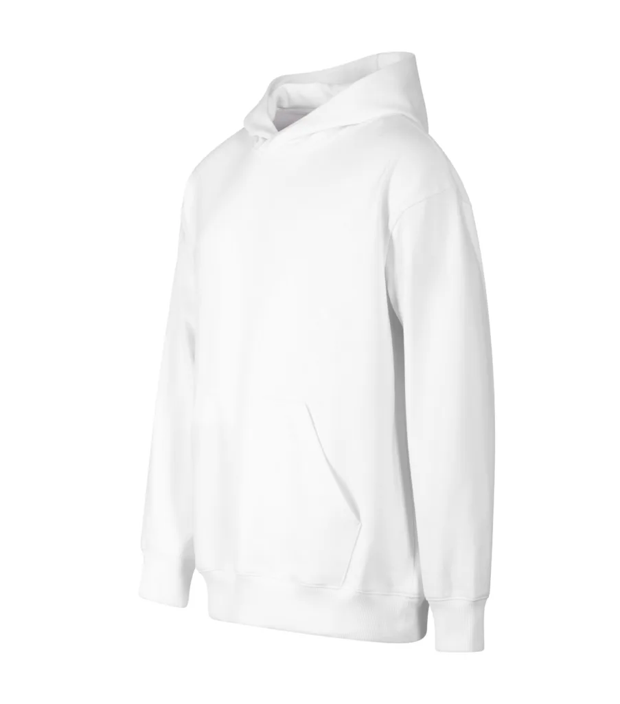 Mikina MALFINI Chill 422, unisex, bílá