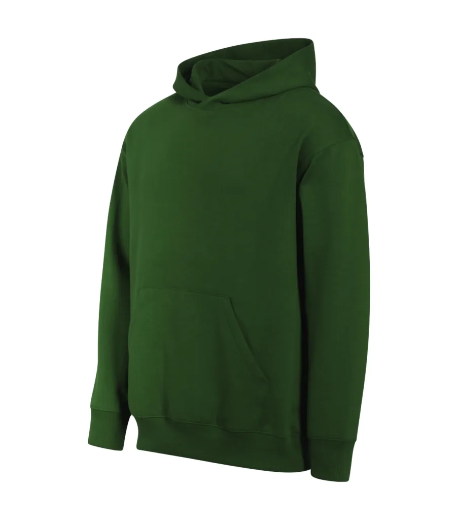 Mikina MALFINI Chill 422, unisex, lahvově zelená