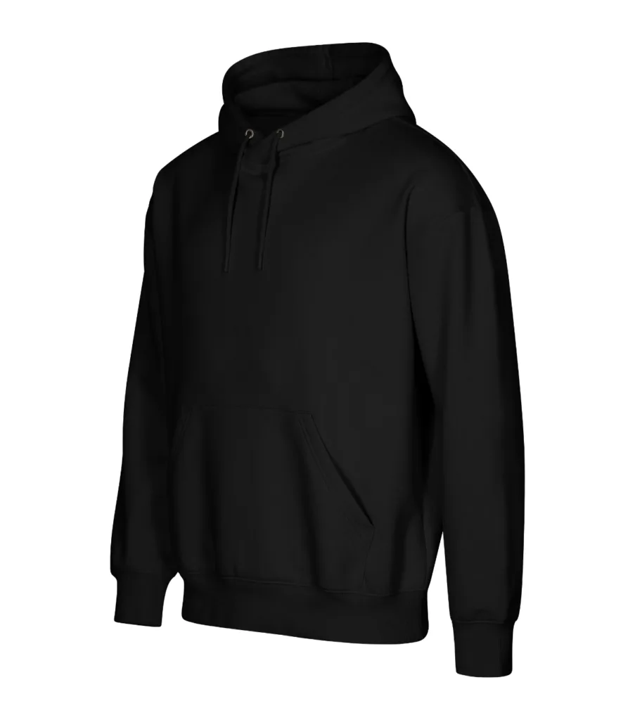 Mikina MALFINI Cloud (GOTS) 428, unisex, černá
