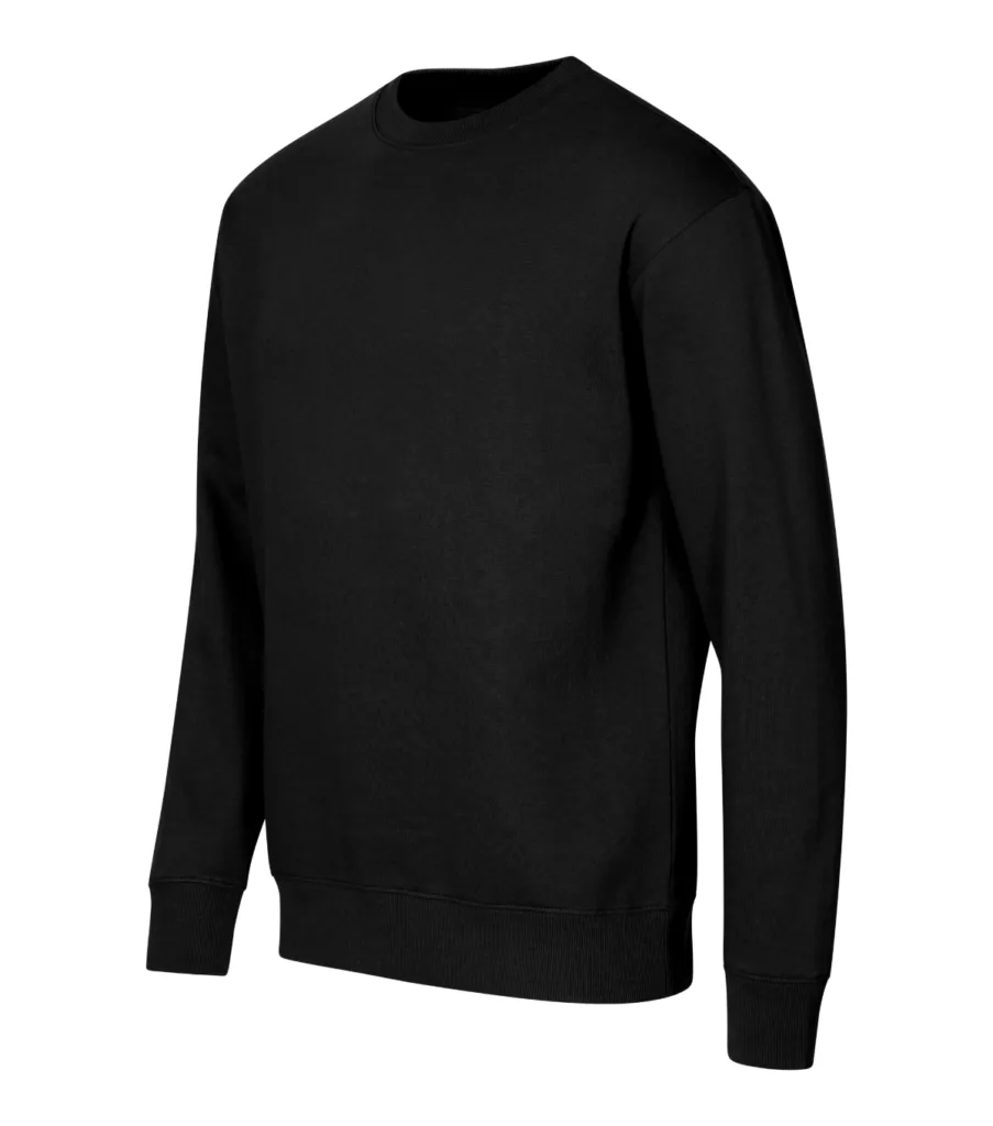 Mikina MALFINI Crew 426, unisex, černá