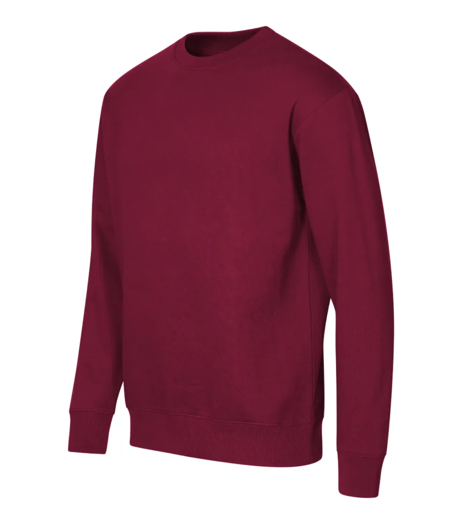 Mikina MALFINI Crew 426, unisex, garnet