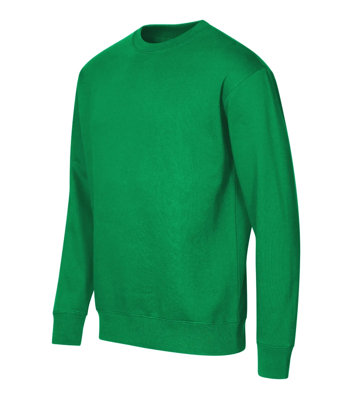 Mikina MALFINI Crew 426, unisex, středně zelená