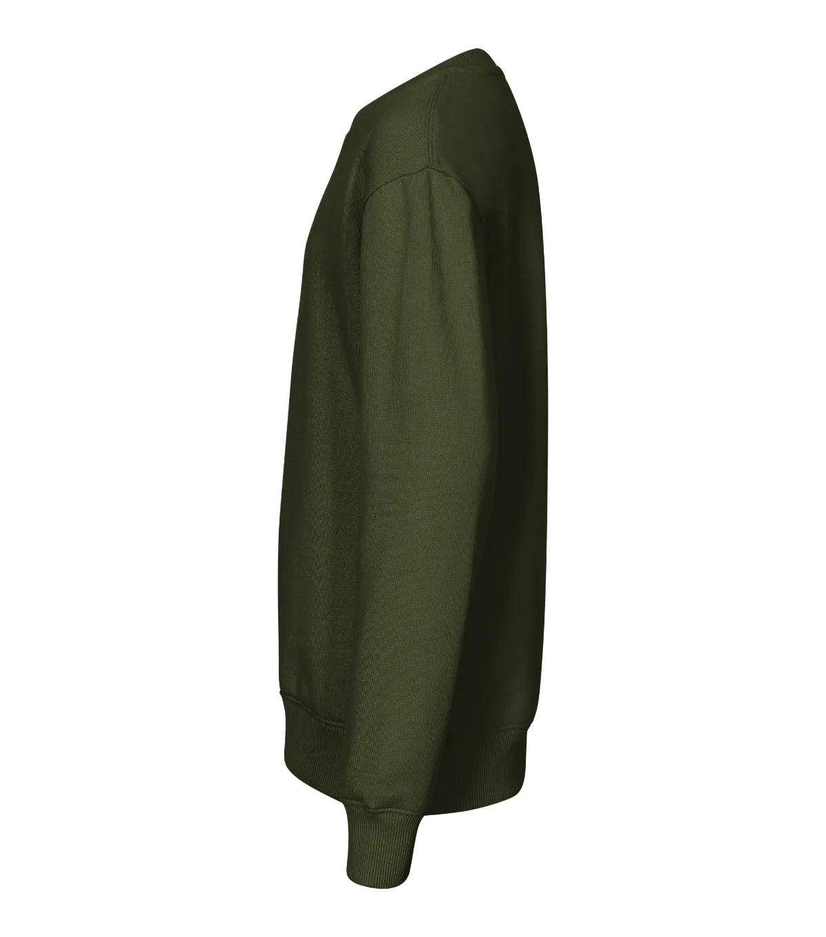 Mikina MALFINI Crew 427, dětská, military - Obrázek 3