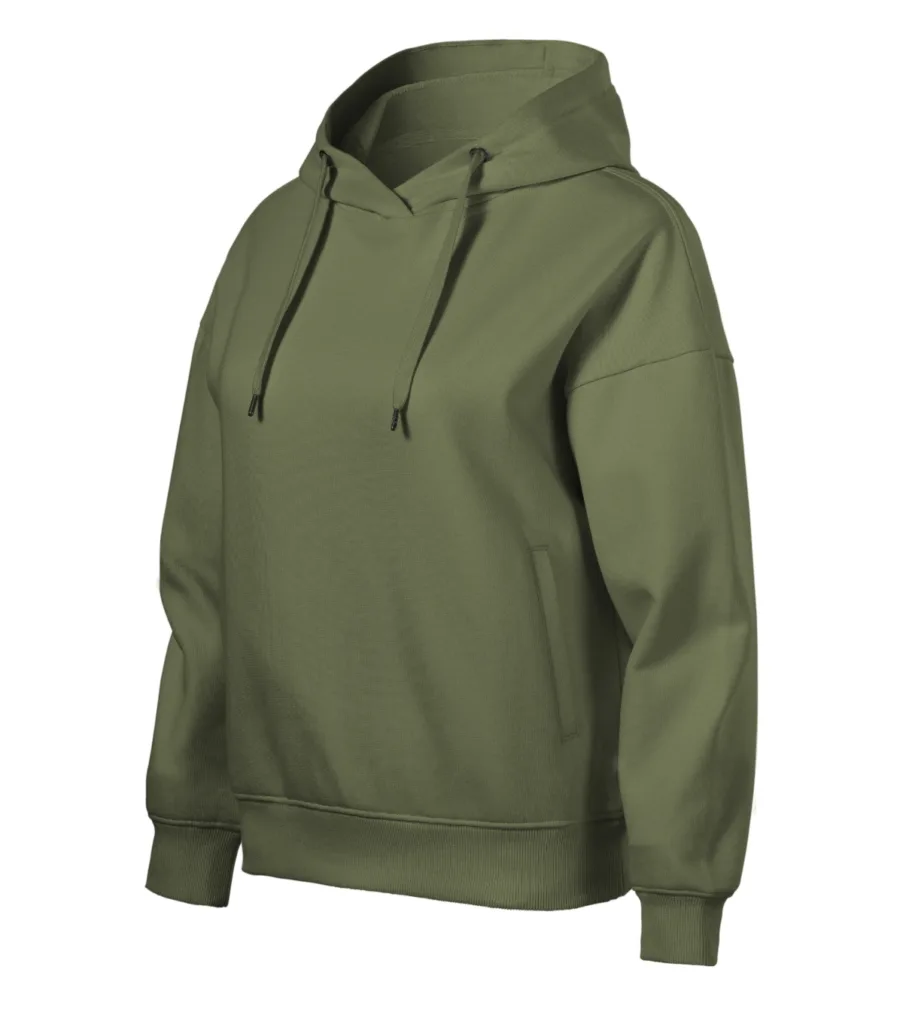 Mikina MALFINI Moon 421, dámská, khaki