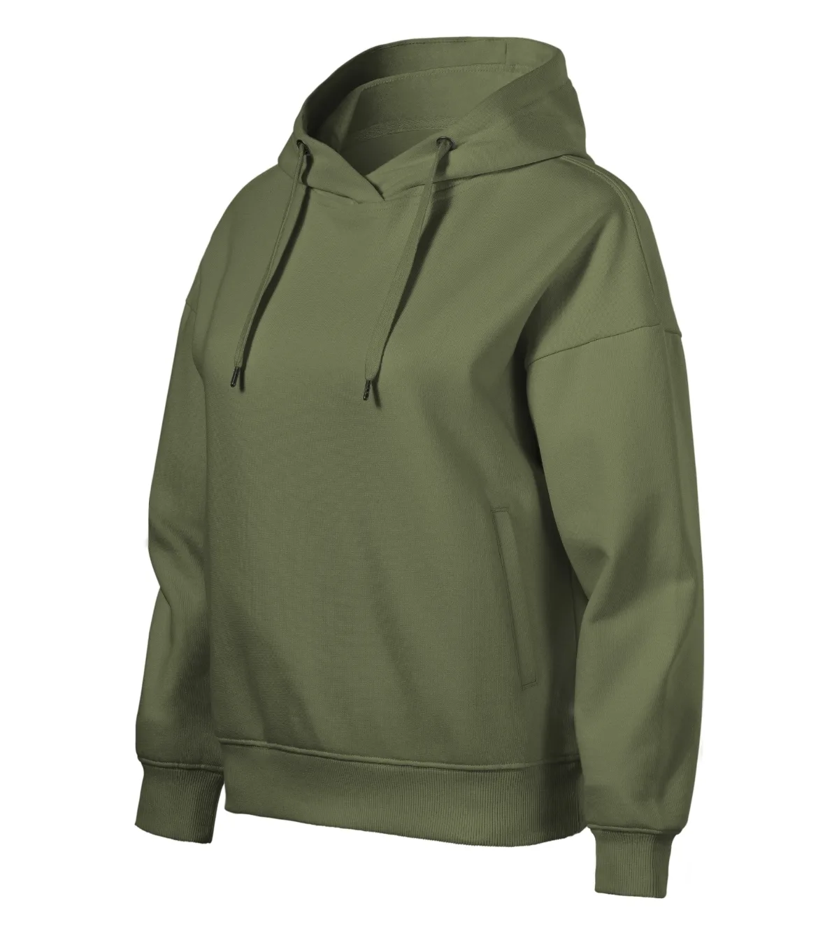 Mikina MALFINI Moon 421, dámská, khaki