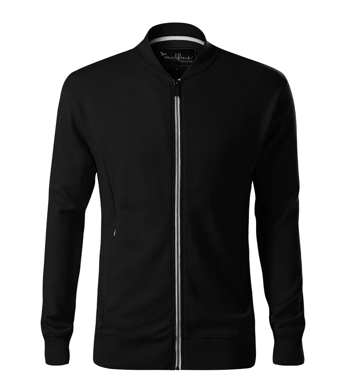 Mikina MALFINI Premium Bomber 453, pánská, černá - Obrázek 2