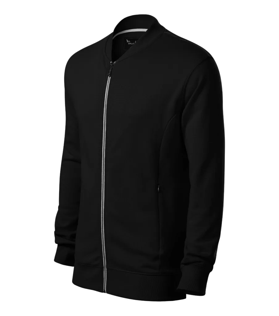 Mikina MALFINI Premium Bomber 453, pánská, černá