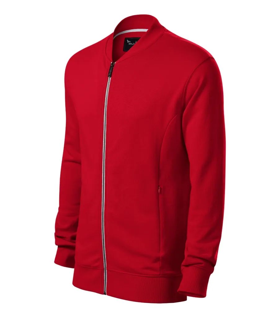 Mikina MALFINI Premium Bomber 453, pánská, formula red