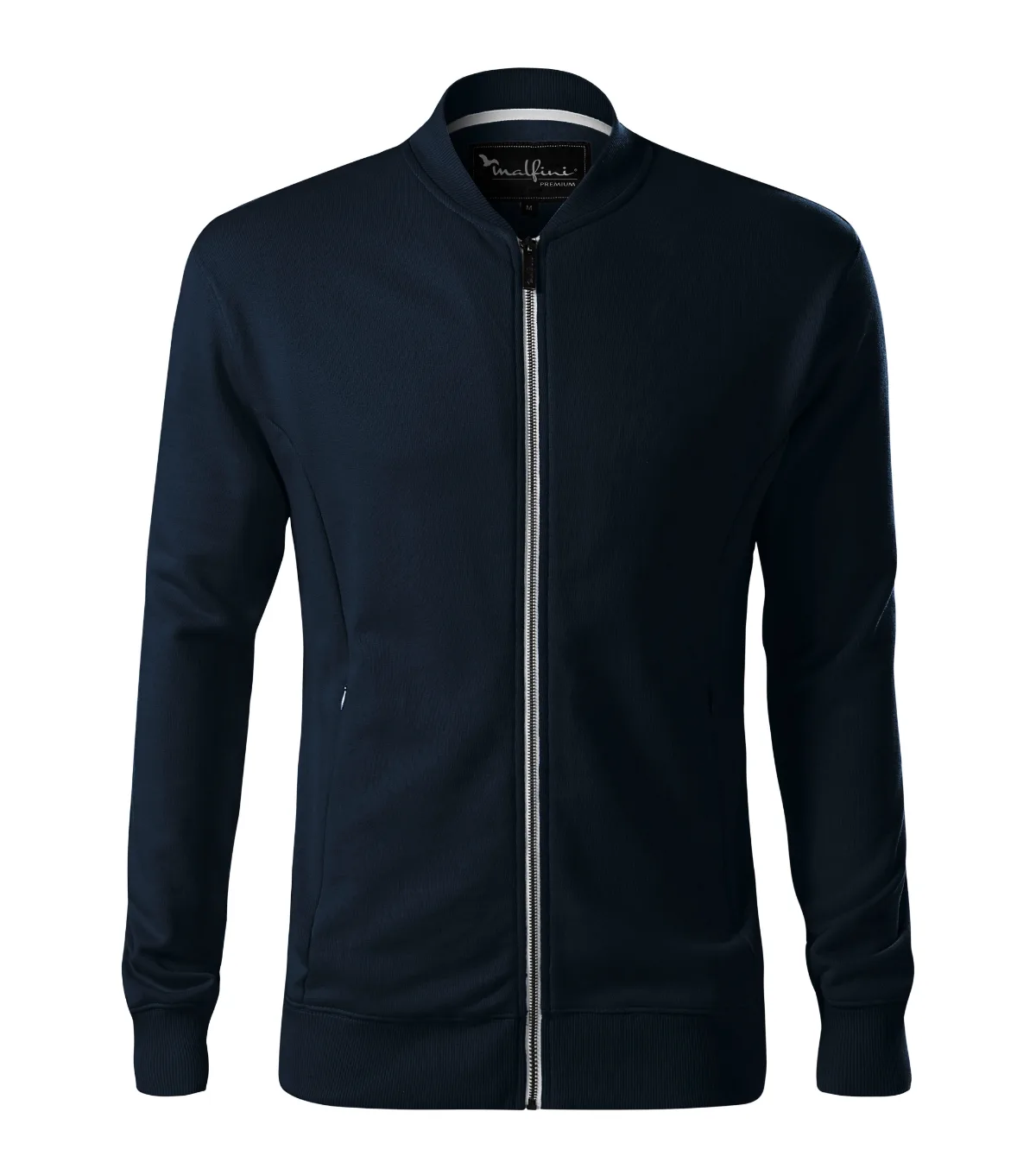 Mikina MALFINI Premium Bomber 453, pánská, námořní modrá - Obrázek 2