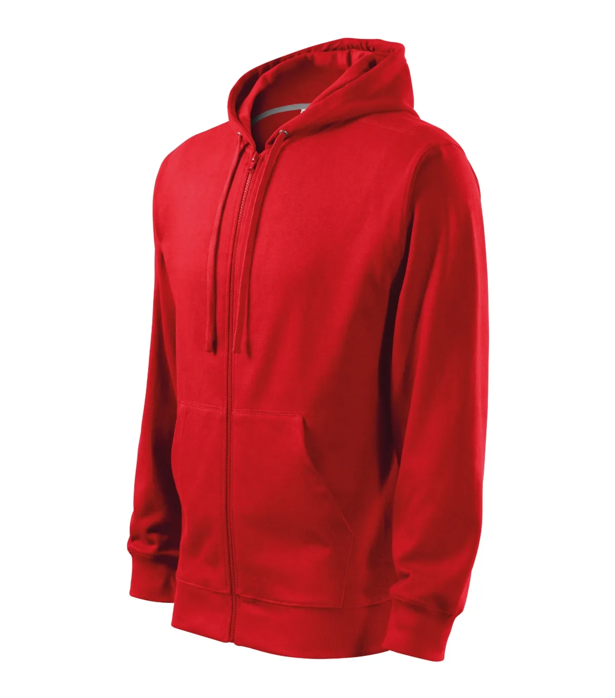 Mikina MALFINI Trendy Zipper 410, pánská, červená
