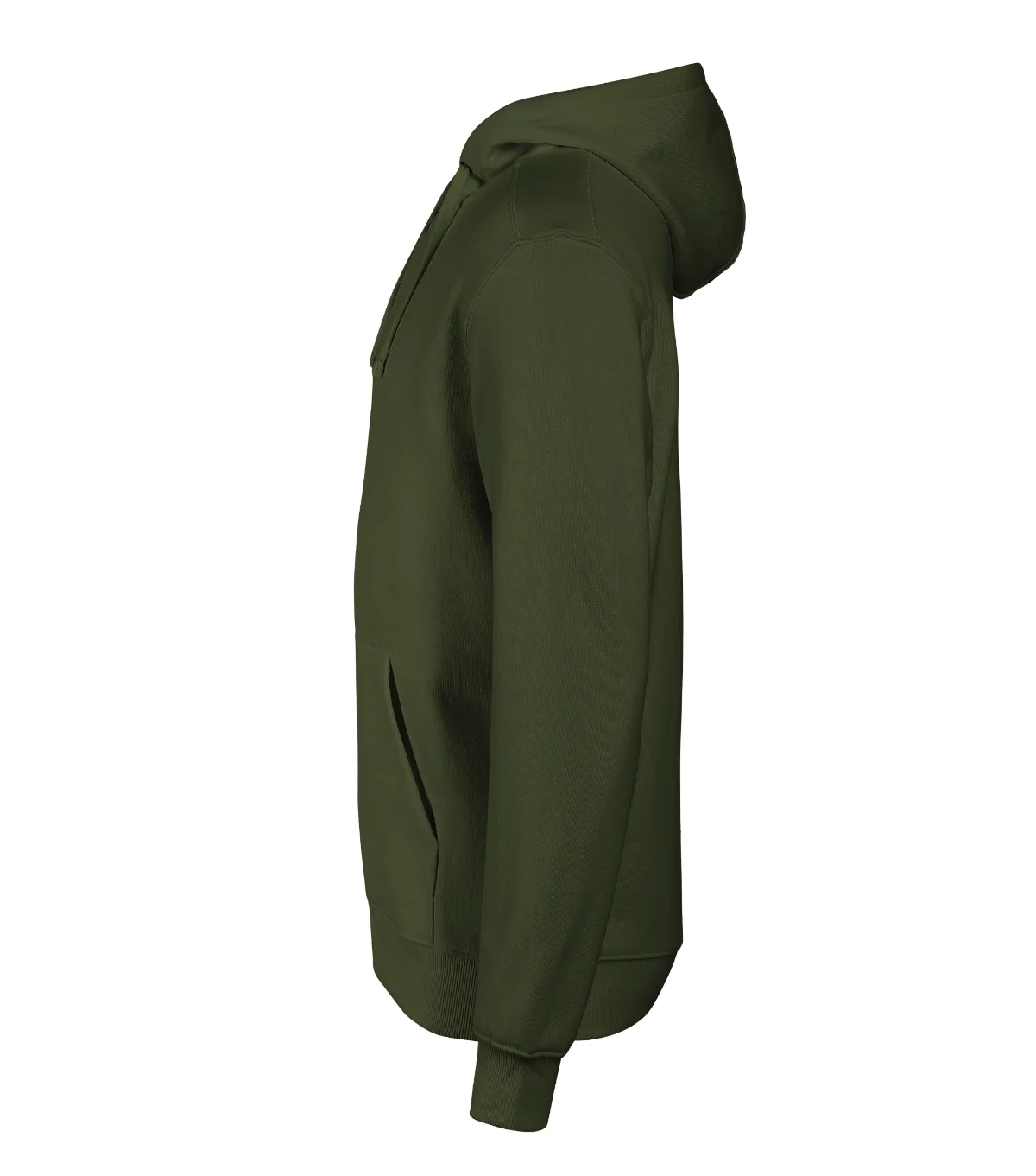 Mikina MALFINI Trendy Zipper 410, pánská, military - Obrázek 3