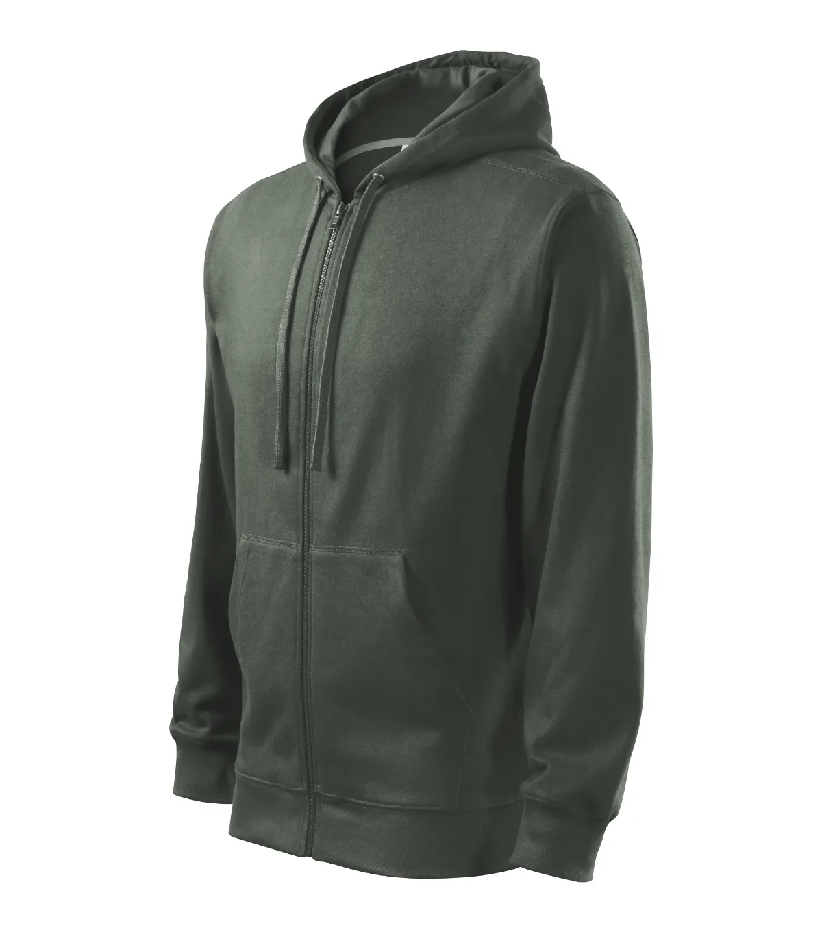 Mikina MALFINI Trendy Zipper 410, pánská, tmavá břidlice - Obrázek 3