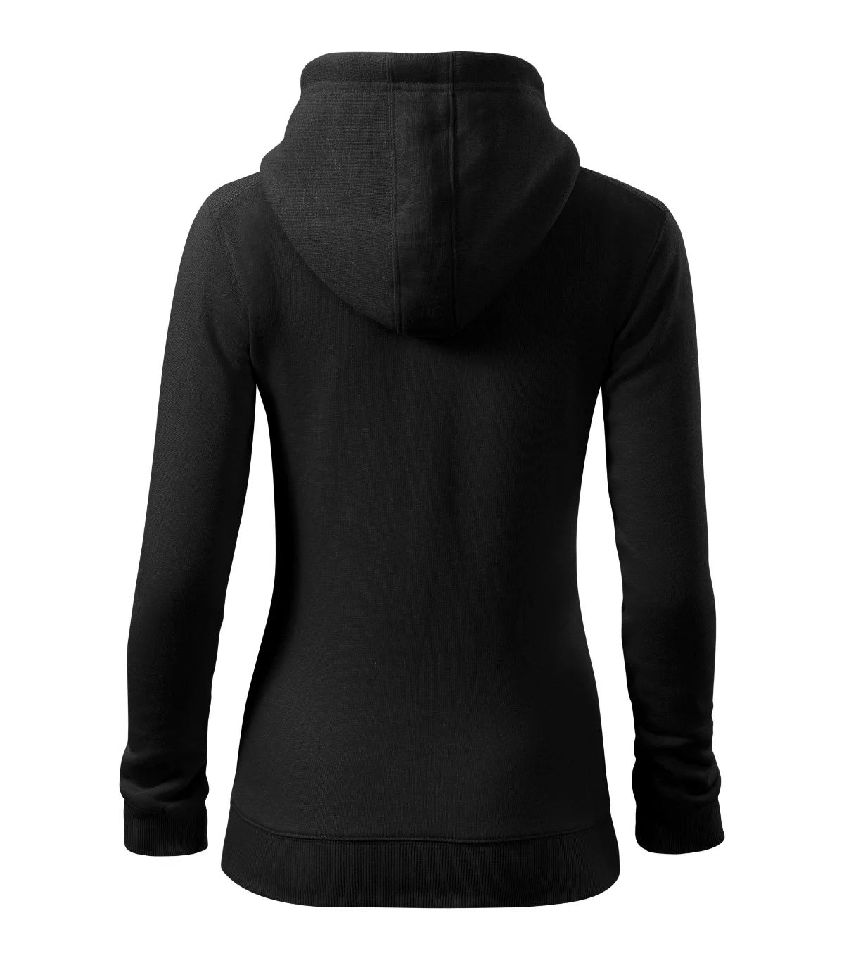 Mikina MALFINI Trendy Zipper 411, dámská, černá - Obrázek 3