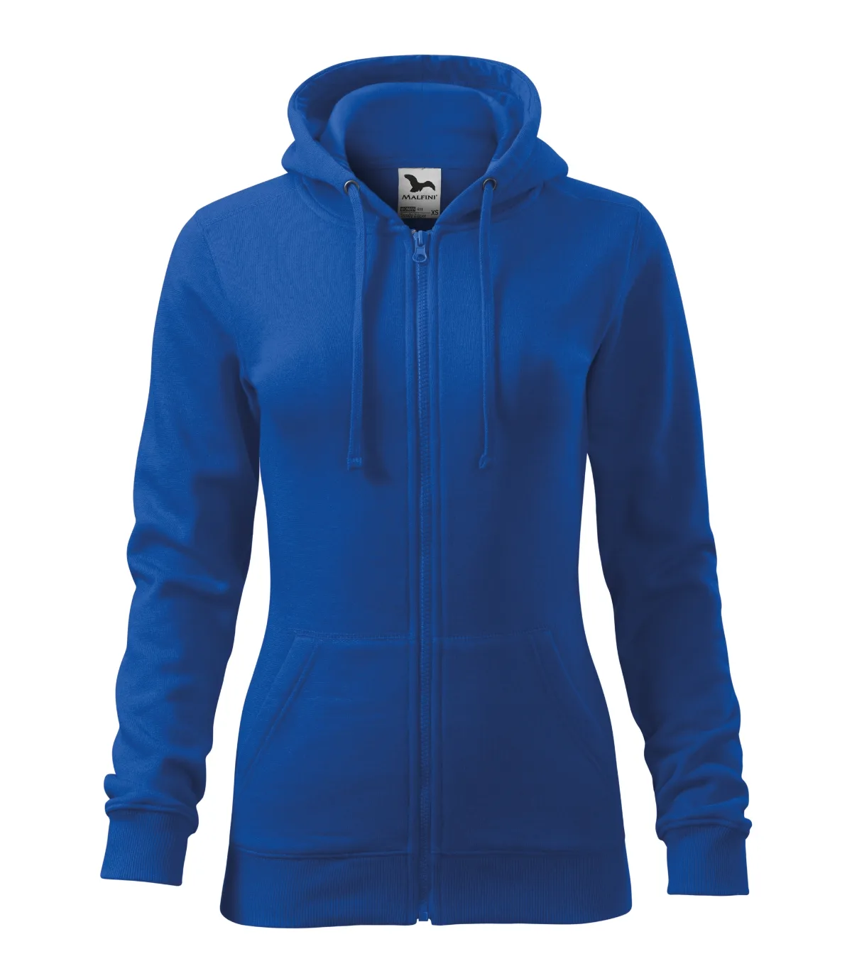 Mikina MALFINI Trendy Zipper 411, dámská, královská modrá - Obrázek 2