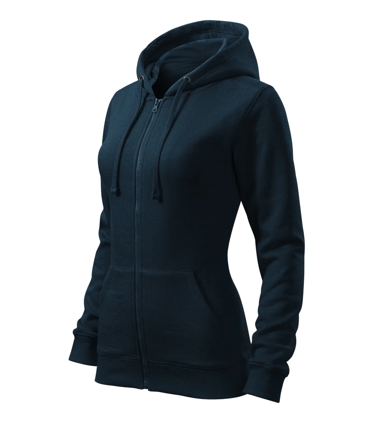 Mikina MALFINI Trendy Zipper 411, dámská, námořní modrá