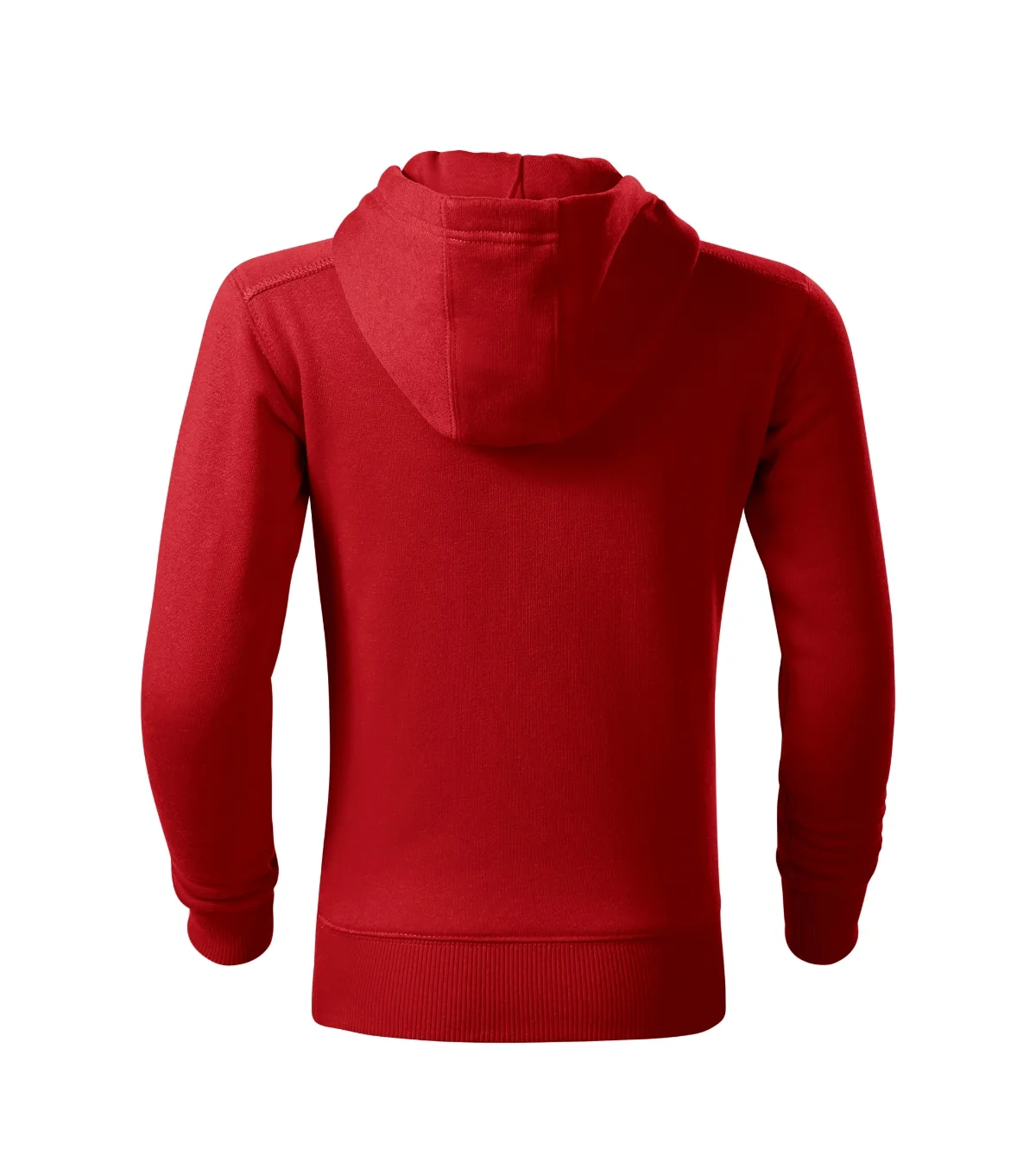 Mikina MALFINI Trendy Zipper 412, dětská, červená - Obrázek 3