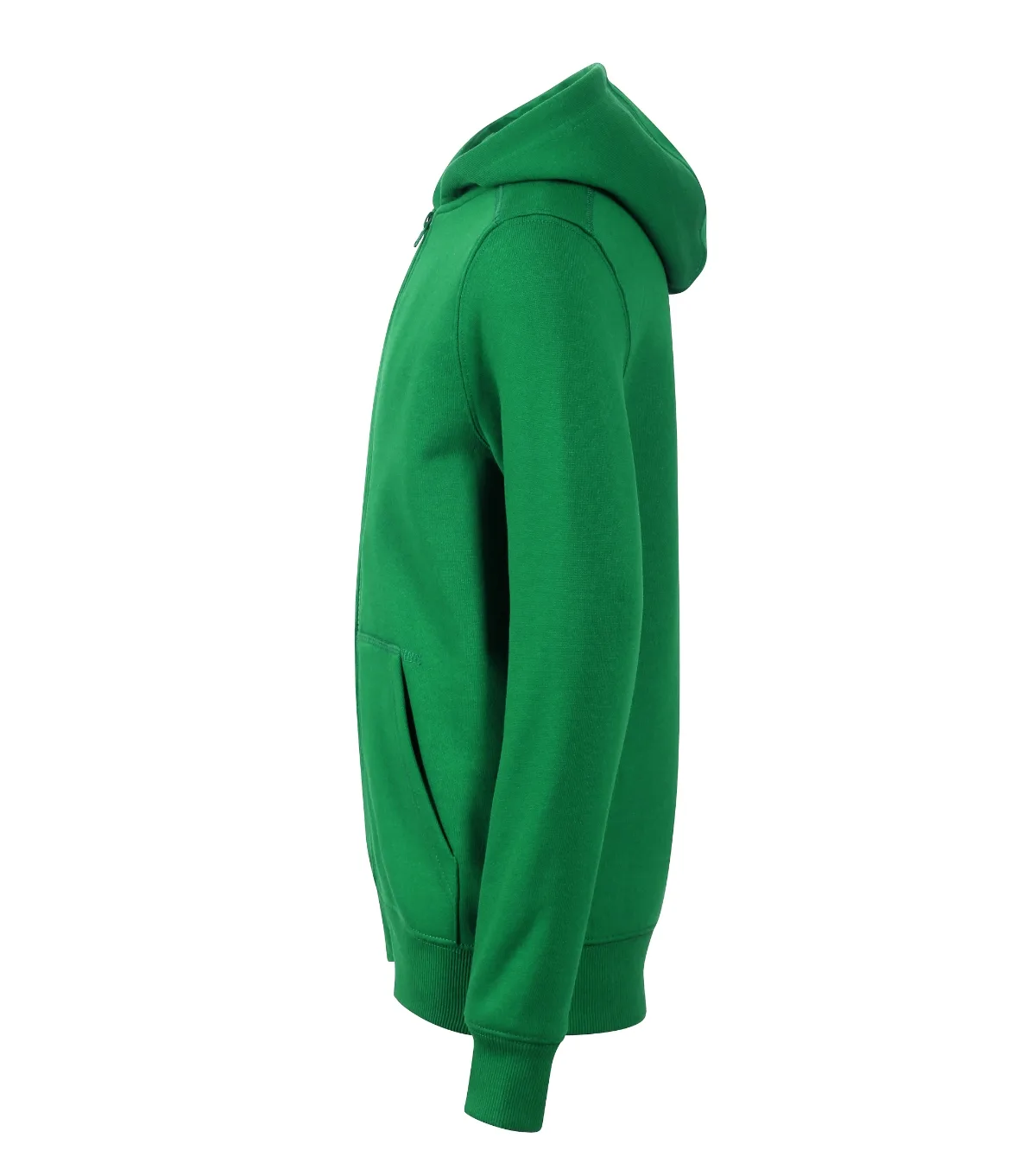 Mikina MALFINI Trendy Zipper 412, dětská, středně zelená - Obrázek 3
