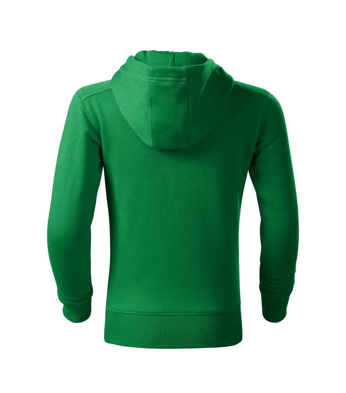 Mikina MALFINI Trendy Zipper 412, dětská, středně zelená - Obrázek 4