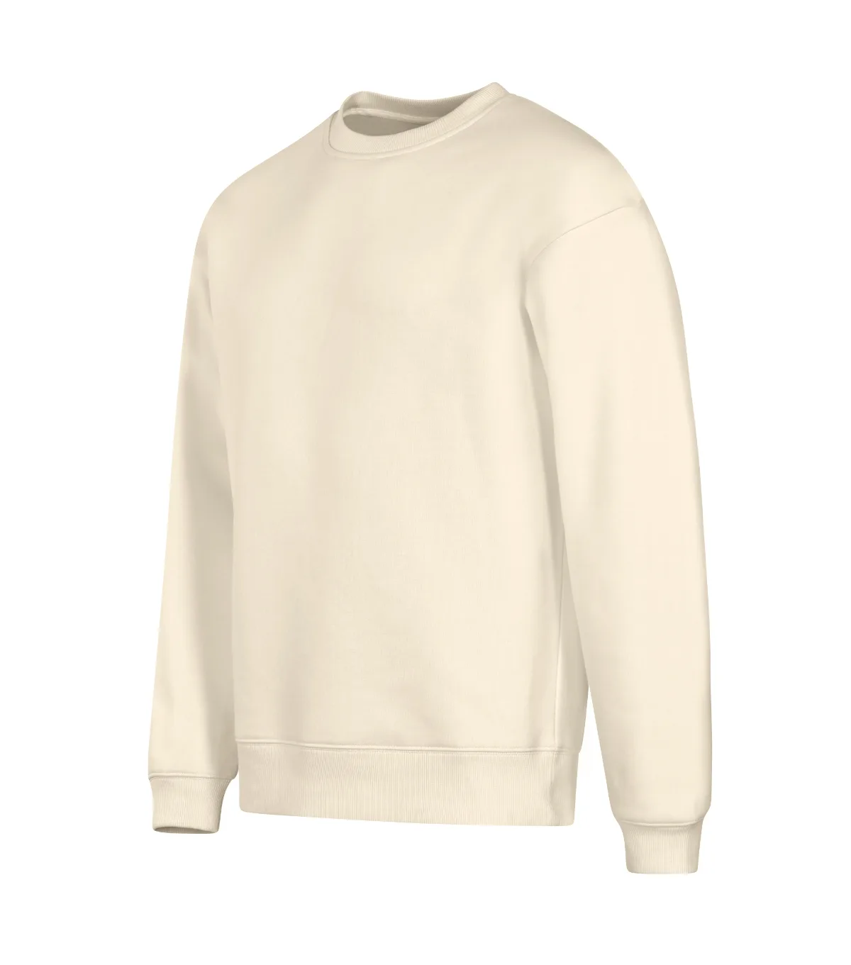 Mikina MALFINI Vibe Crew 430, unisex, mandlová